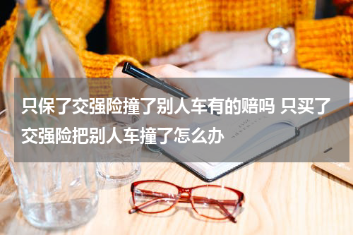 只保了交强险撞了别人车有的赔吗 只买了交强险把别人车撞了怎么办