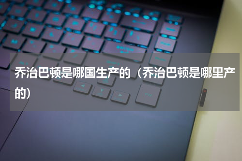 乔治巴顿是哪国生产的（乔治巴顿是哪里产的）