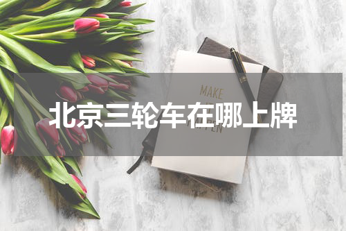 北京三轮车在哪上牌