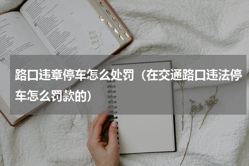 路口违章停车怎么处罚（在交通路口违法停车怎么罚款的）