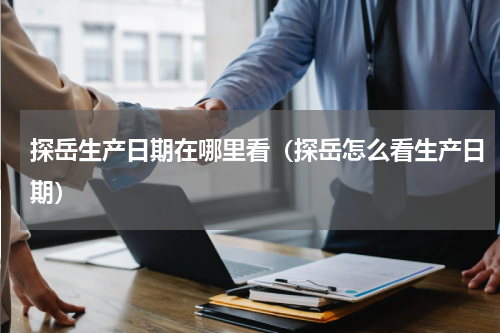 探岳生产日期在哪里看(探岳怎么看生产日期)