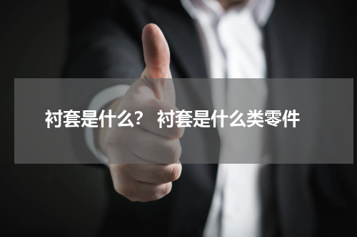 衬套是什么？ 衬套是什么类零件