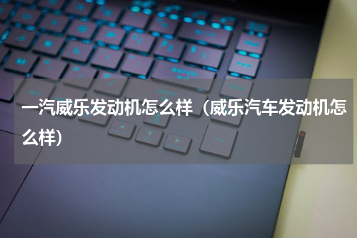 一汽威乐发动机怎么样（威乐汽车发动机怎么样）