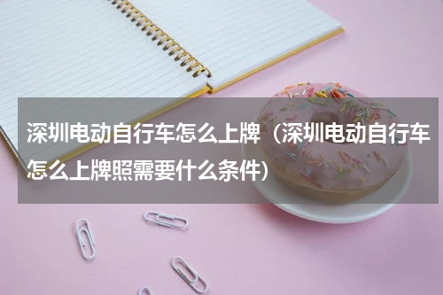 深圳电动自行车怎么上牌（深圳电动自行车怎么上牌照需要什么条件）