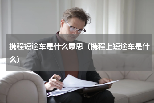 携程短途车是什么意思（携程上短途车是什么）
