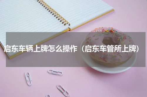 启东车辆上牌怎么操作（启东车管所上牌）