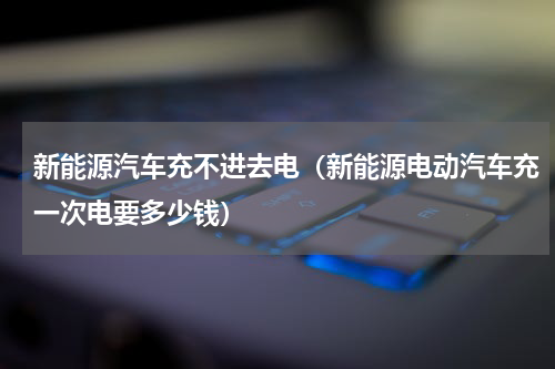 新能源汽车充不进去电（新能源电动汽车充一次电要多少钱）