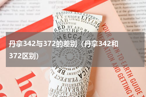 丹拿342与372的差别（丹拿342和372区别）