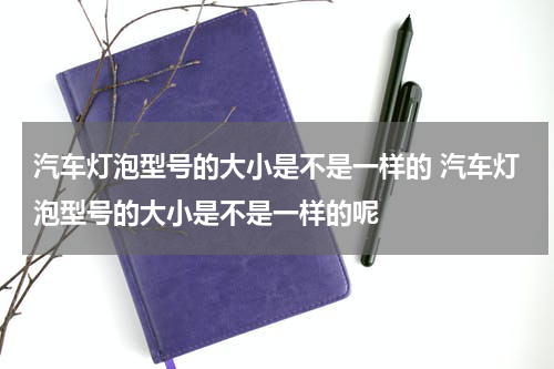 汽车灯泡型号的大小是不是一样的 汽车灯泡型号的大小是不是一样的呢