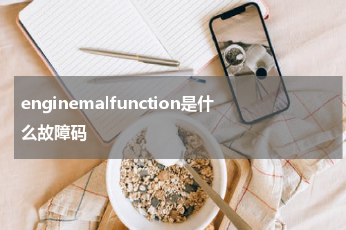 enginemalfunction是什么故障码