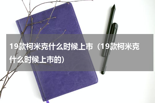 19款柯米克什么时候上市（19款柯米克什么时候上市的）