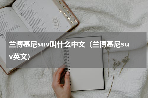 兰博基尼suv叫什么中文（兰博基尼suv英文）