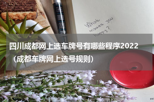四川成都网上选车牌号有哪些程序2022（成都车牌网上选号规则）