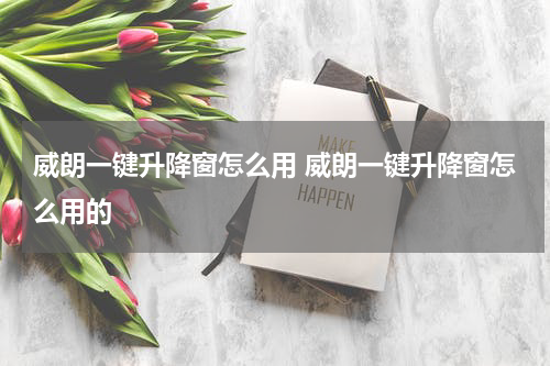 威朗一键升降窗怎么用 威朗一键升降窗怎么用的