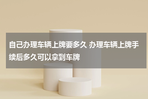 自己办理车辆上牌要多久 办理车辆上牌手续后多久可以拿到车牌