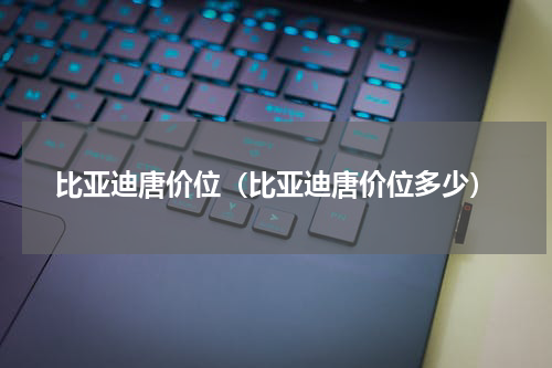 比亚迪唐价位（比亚迪唐价位多少）