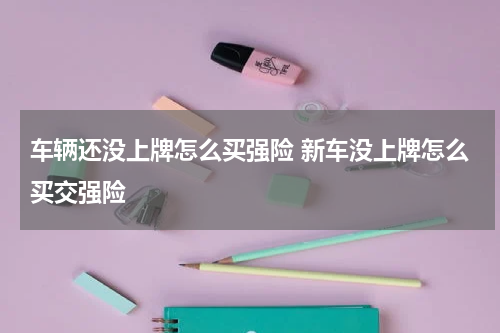 车辆还没上牌怎么买强险 新车没上牌怎么买交强险