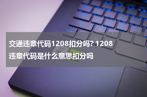 交通违章代码1208扣分吗? 1208违章代码是什么意思扣分吗