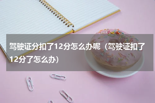 驾驶证分扣了12分怎么办呢（驾驶证扣了12分了怎么办）