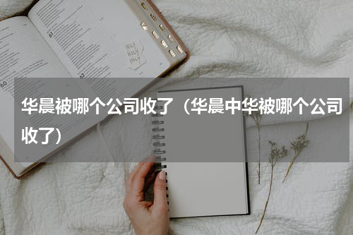 华晨被哪个公司收了（华晨中华被哪个公司收了）