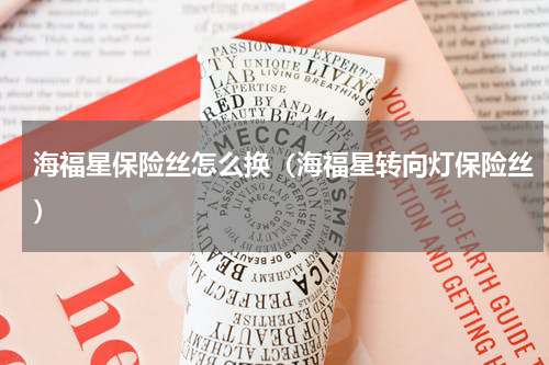 海福星保险丝怎么换(海福星转向灯保险丝)